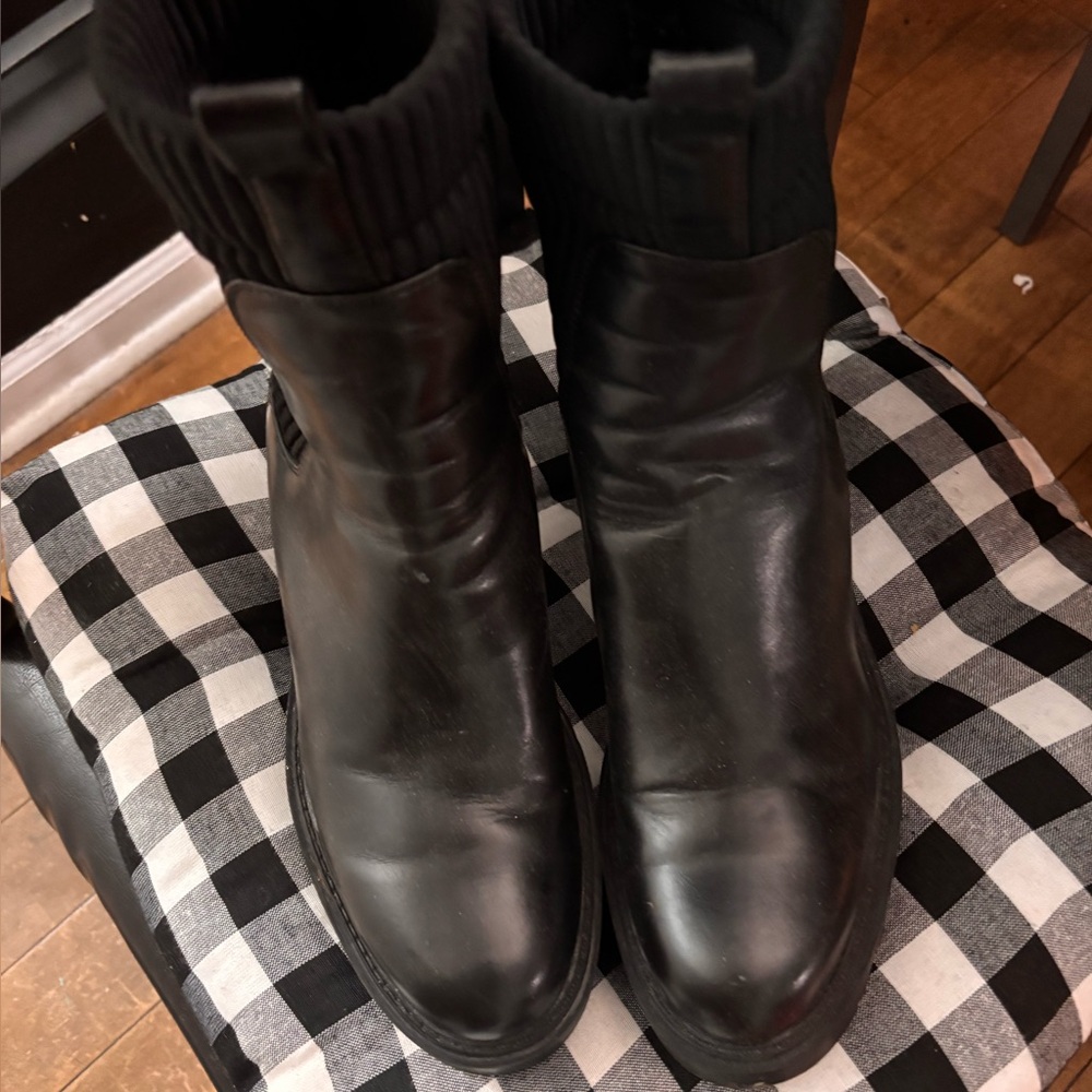 Black Ankle Boots ZARA